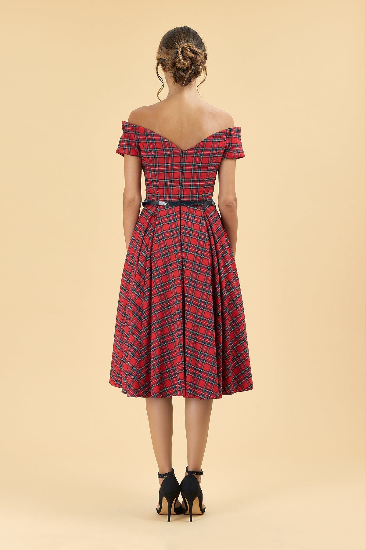 Fatale Tartan Prom Dress