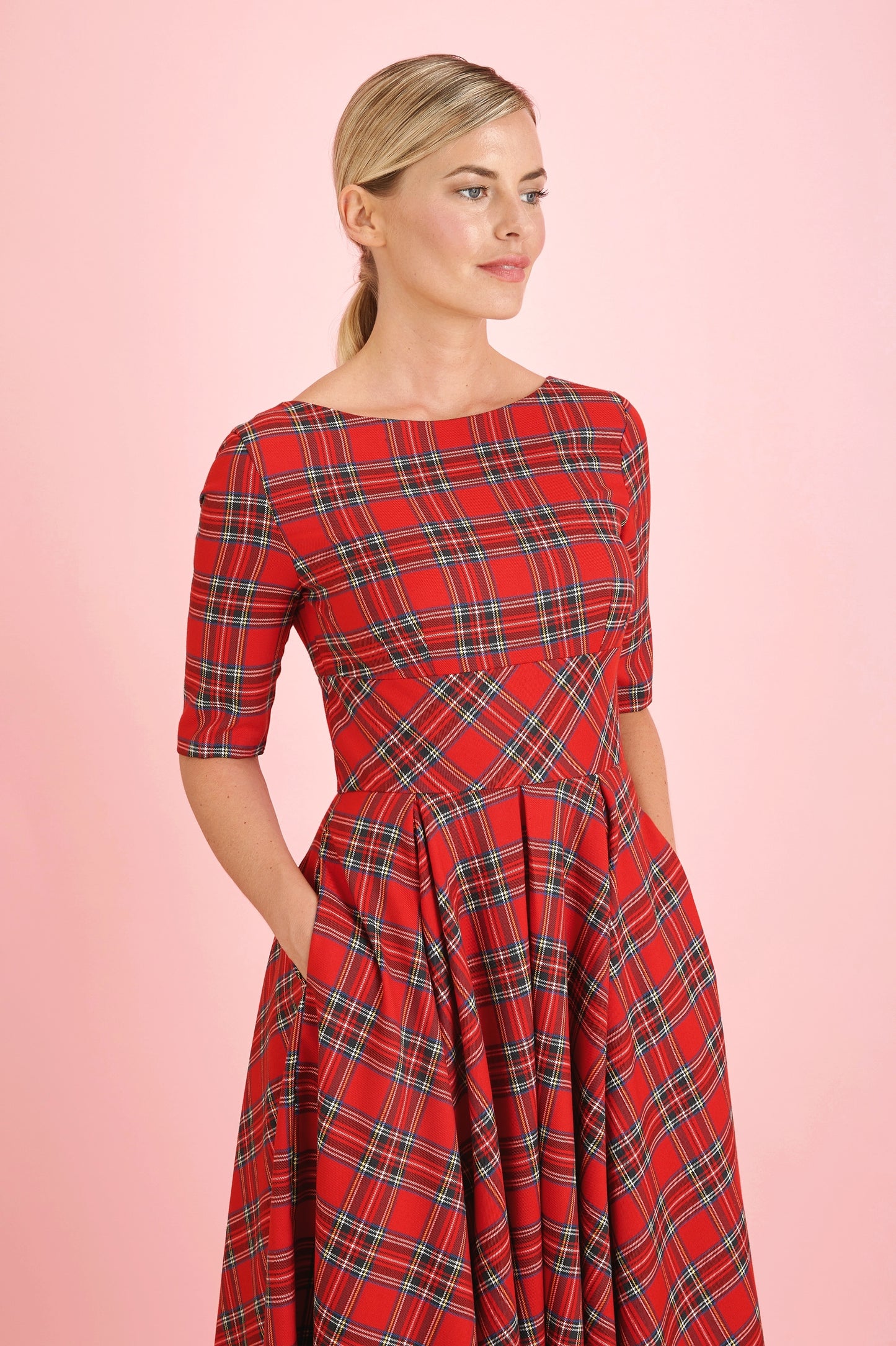 Hepburn Tartan Signature Dress