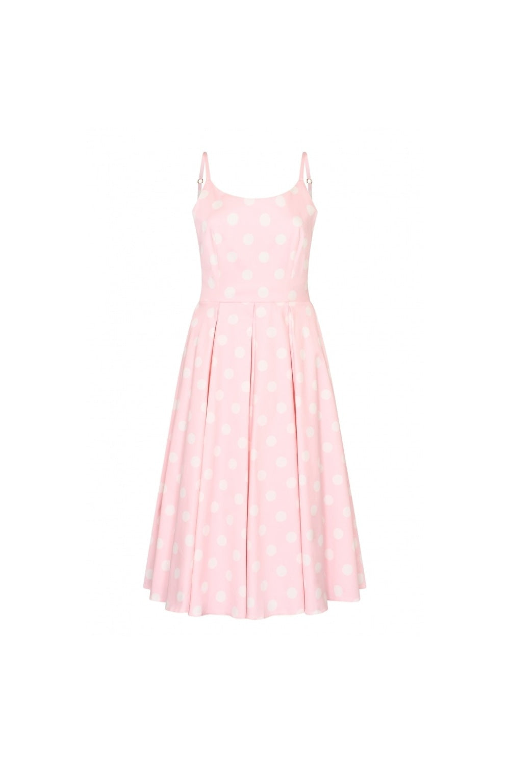 Priscilla Polka Dot Midi Dress