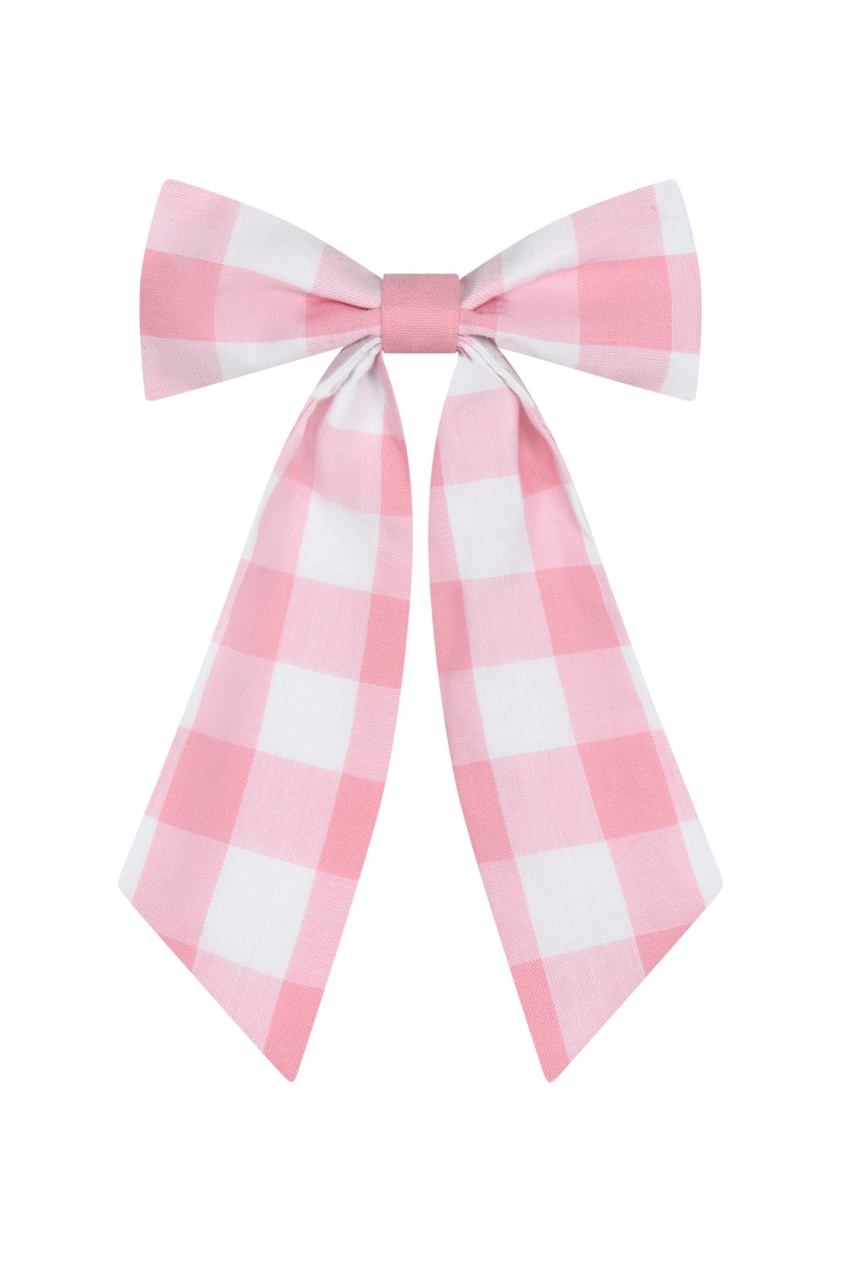 Small Gingham Hair Bow