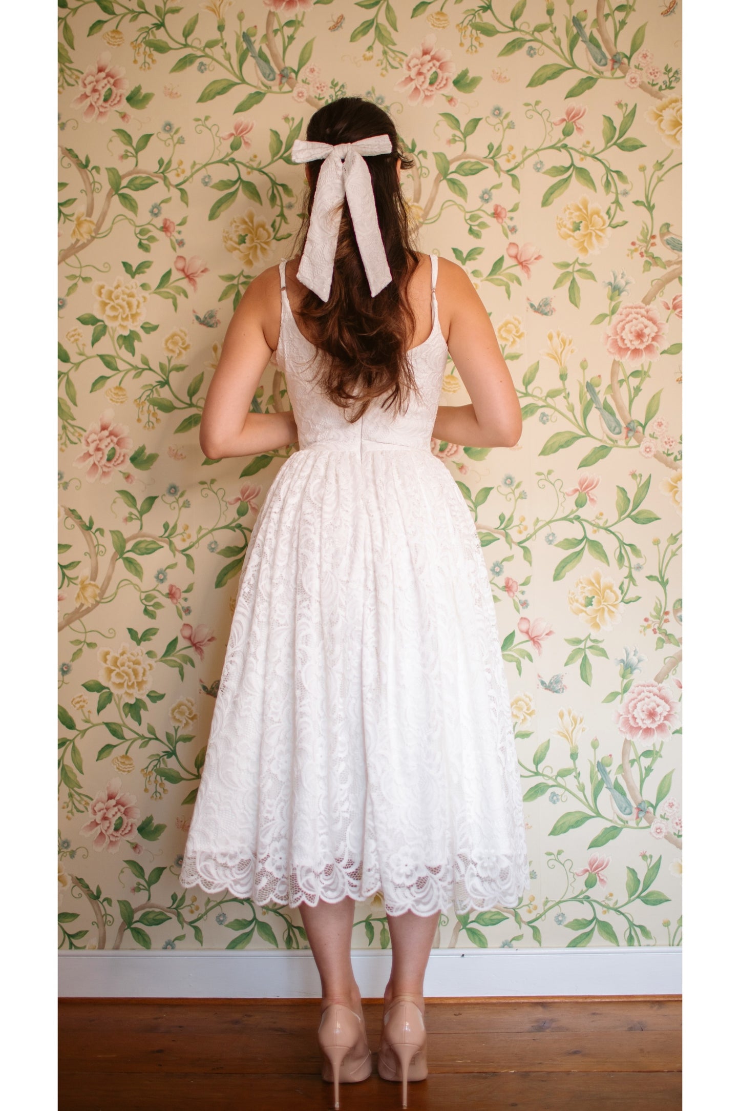 Large Lace Hair Bow