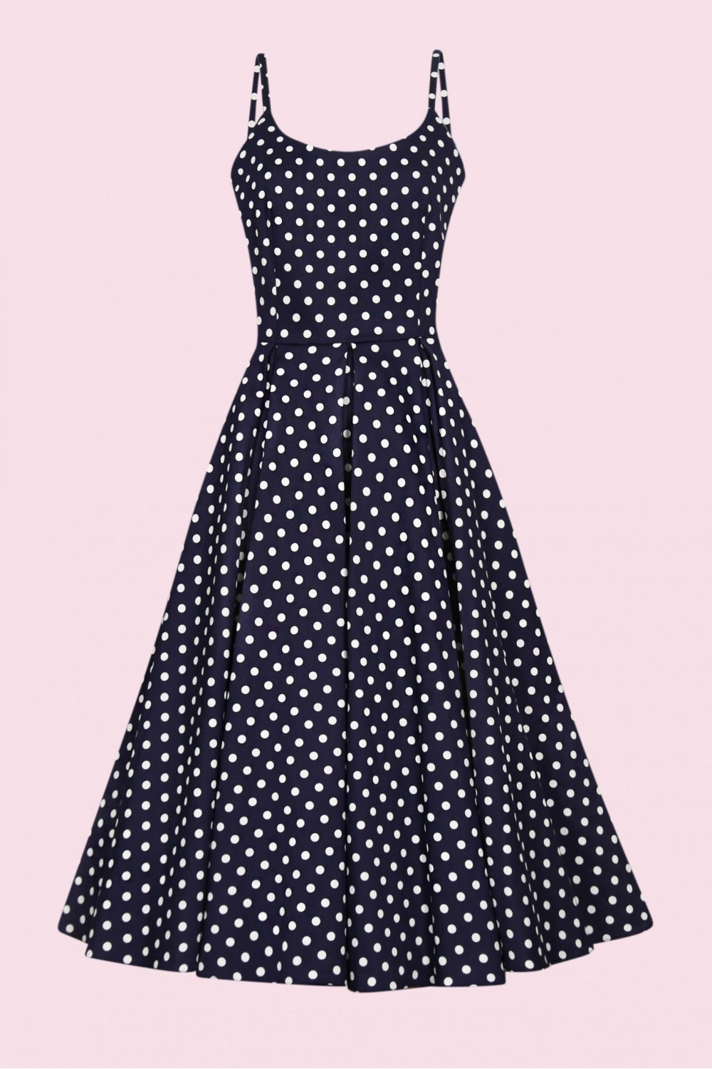 Priscilla Polka Dot Midi Dress – The Pretty Dress Company