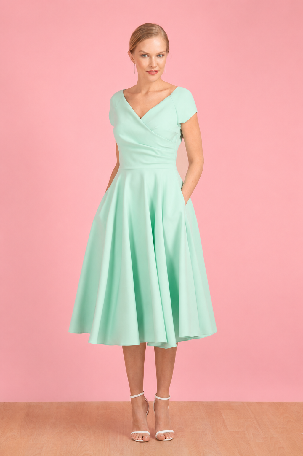 Hourglass Swing Dress