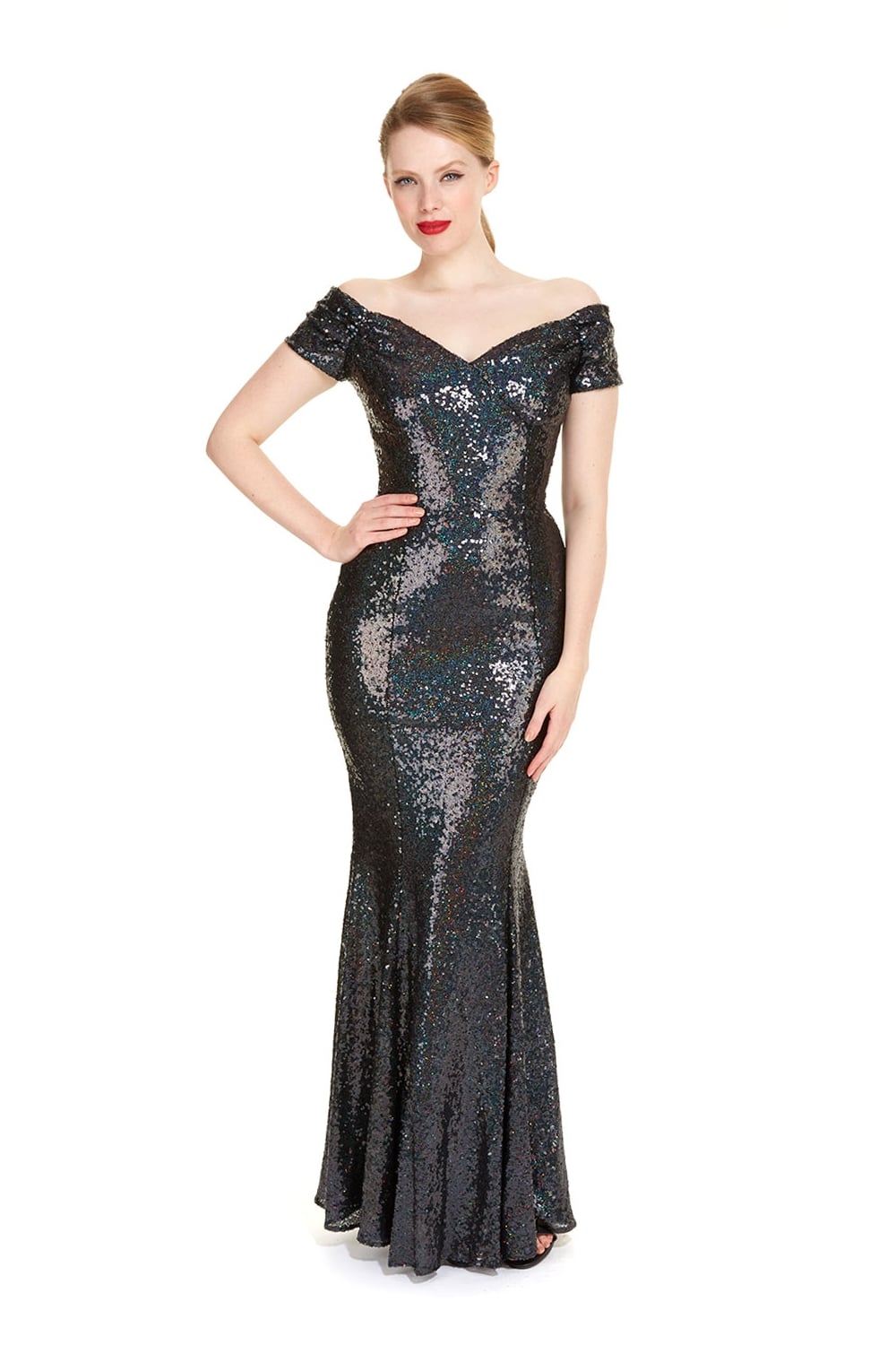 Fatale Sequin Gown