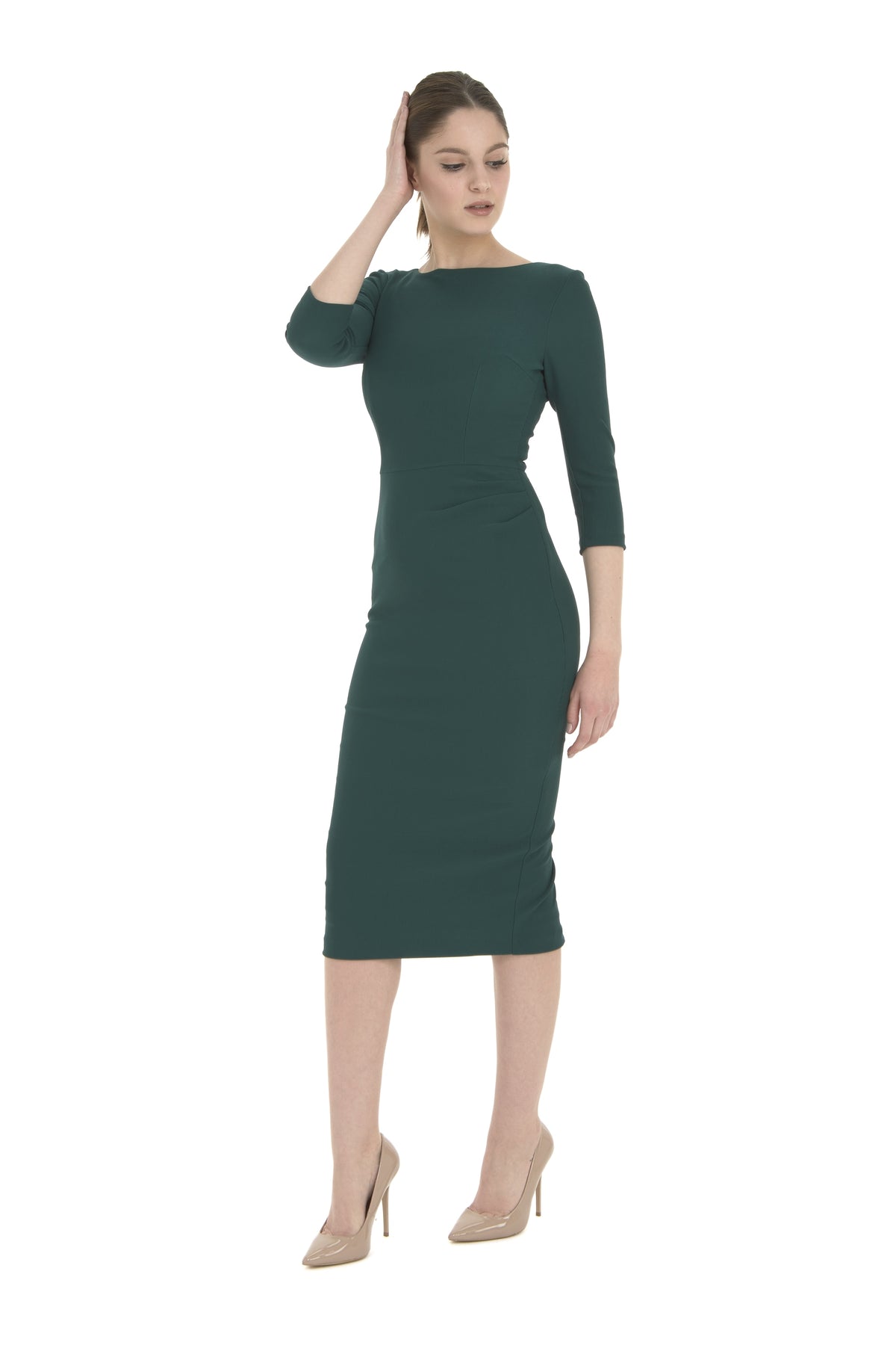 Adrienne Midi Pencil Dress
