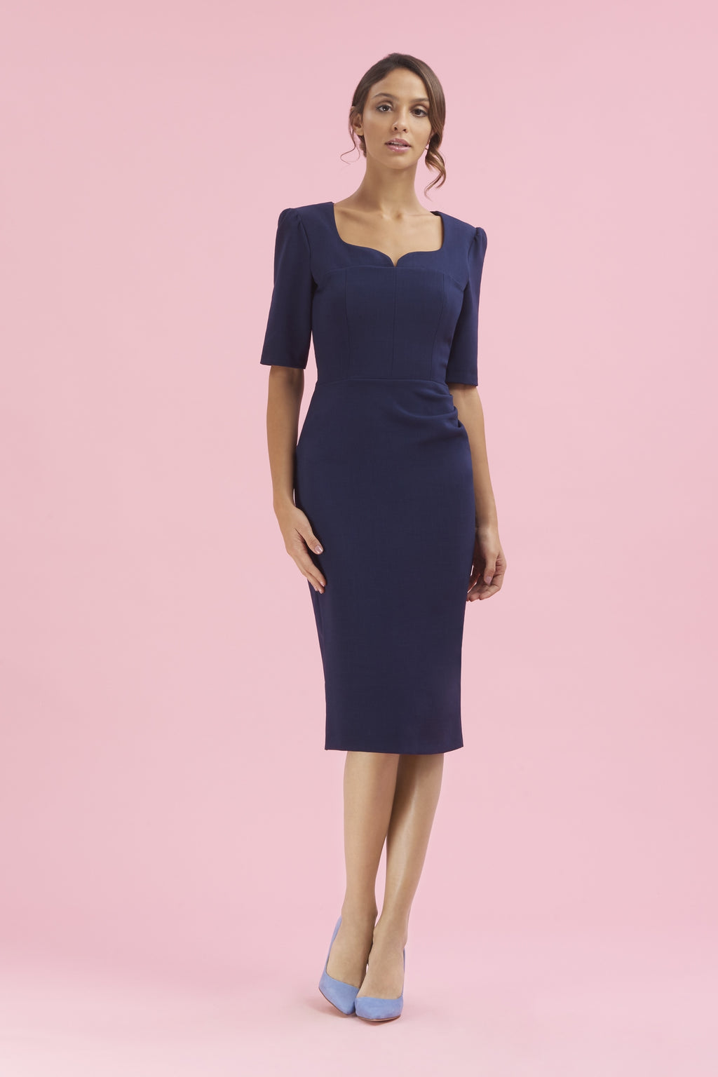 Charlotte Mid Sleeve Pencil Dress