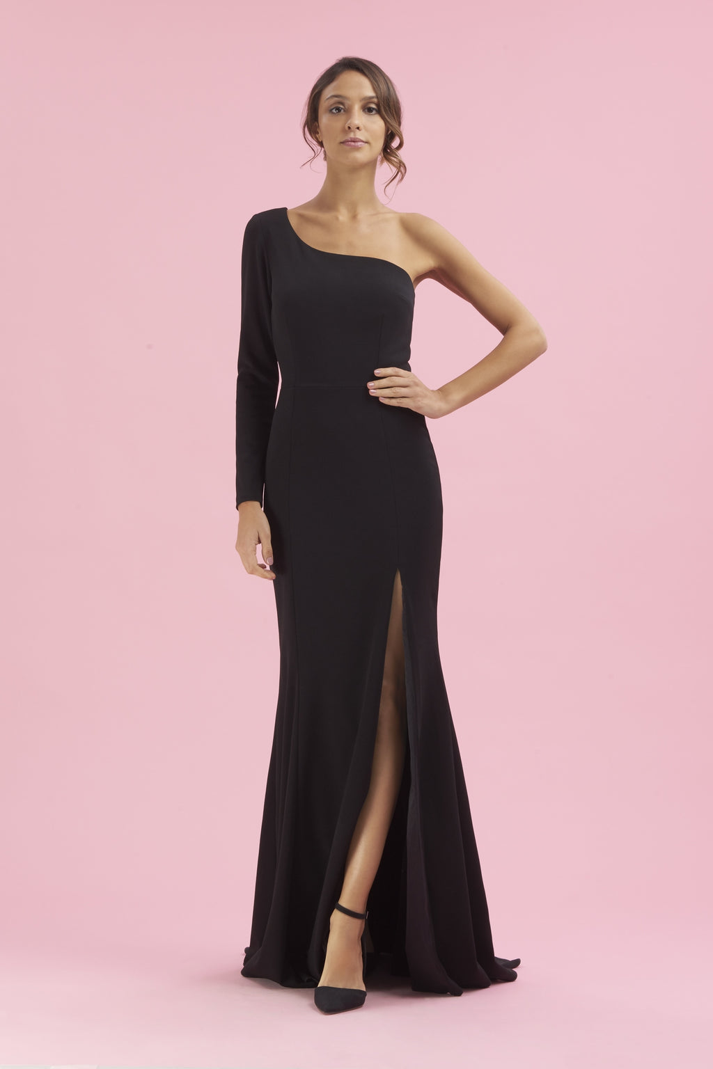 Biarritz One Shoulder Gown