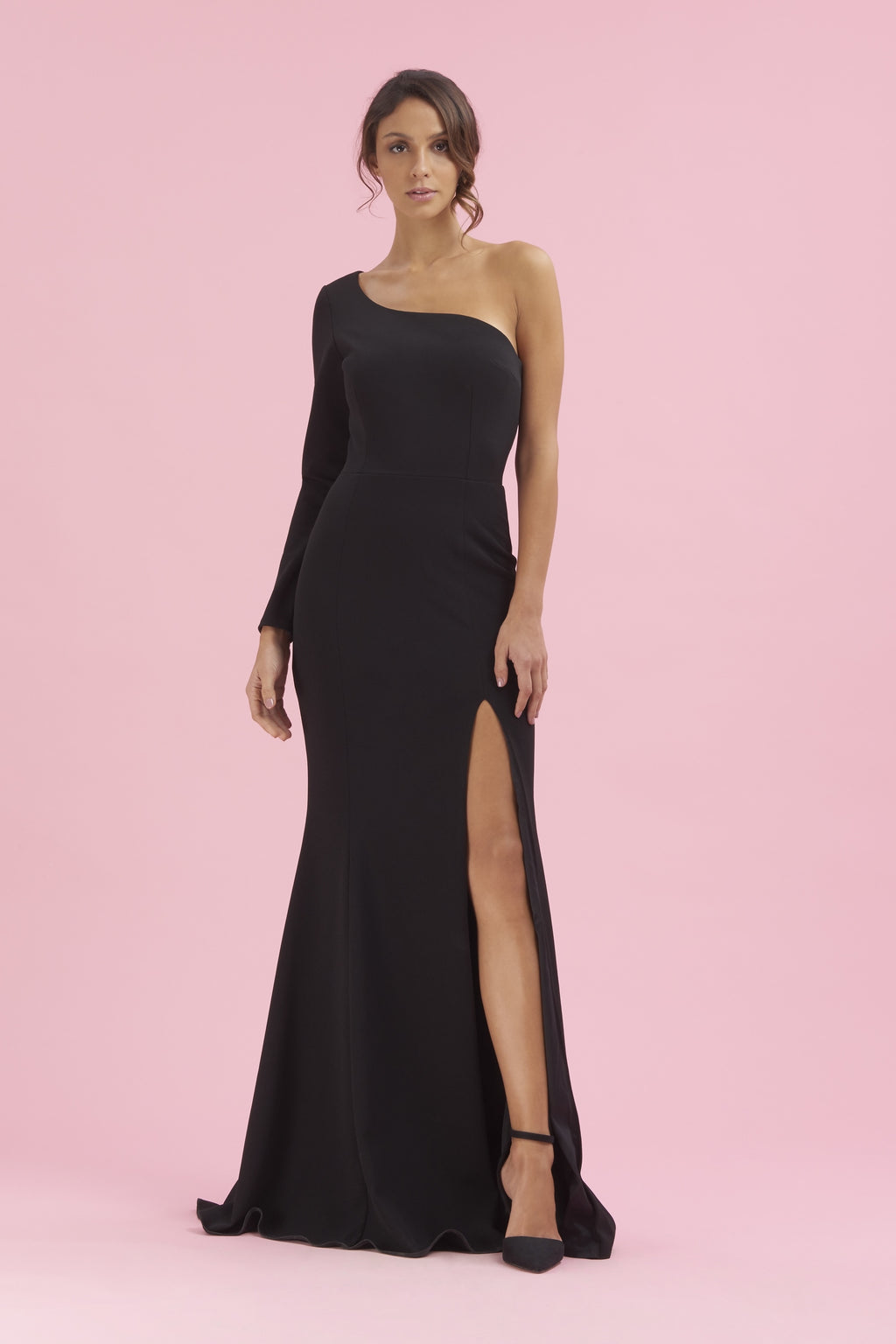 Biarritz One Shoulder Gown