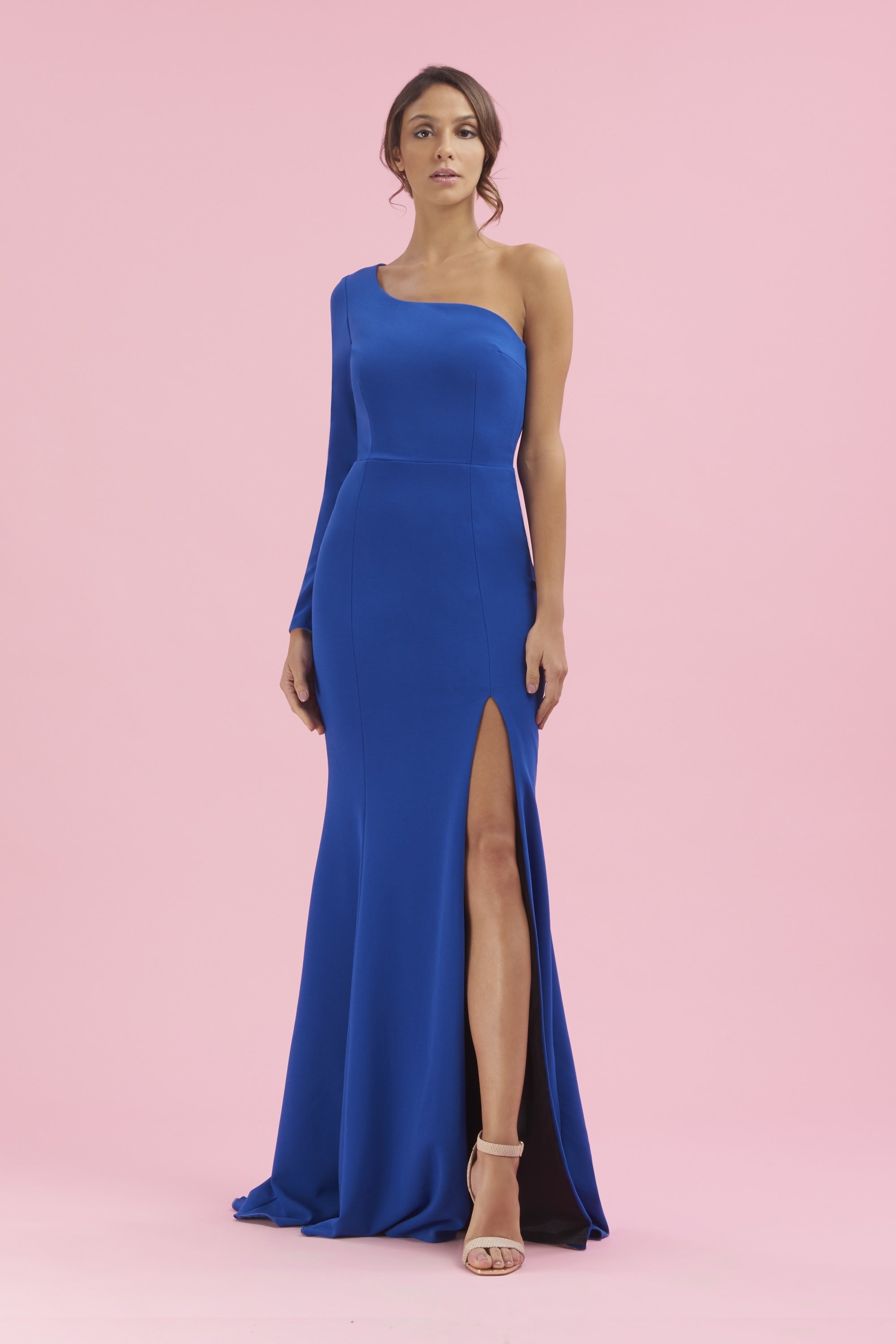 Biarritz One Shoulder Gown