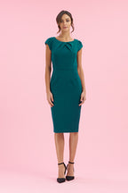 Layla Cap Sleeve Pencil Dress