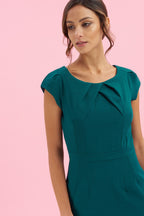 Layla Cap Sleeve Pencil Dress