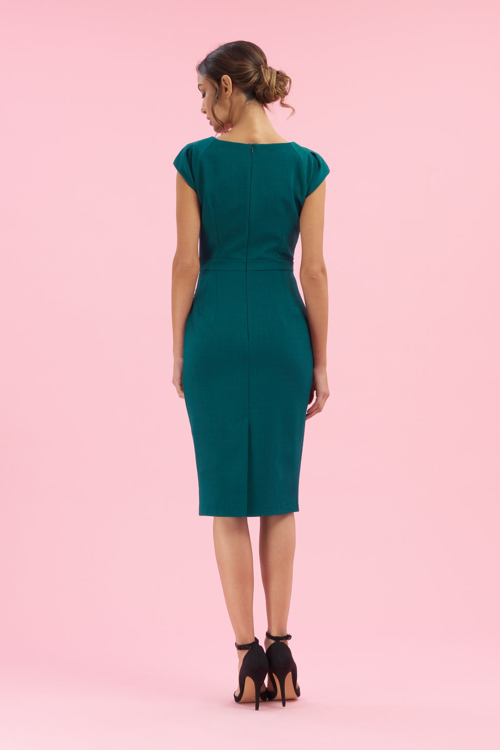 Layla Cap Sleeve Pencil Dress