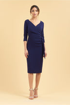 Hourglass 3/4 Sleeve Pencil Dress