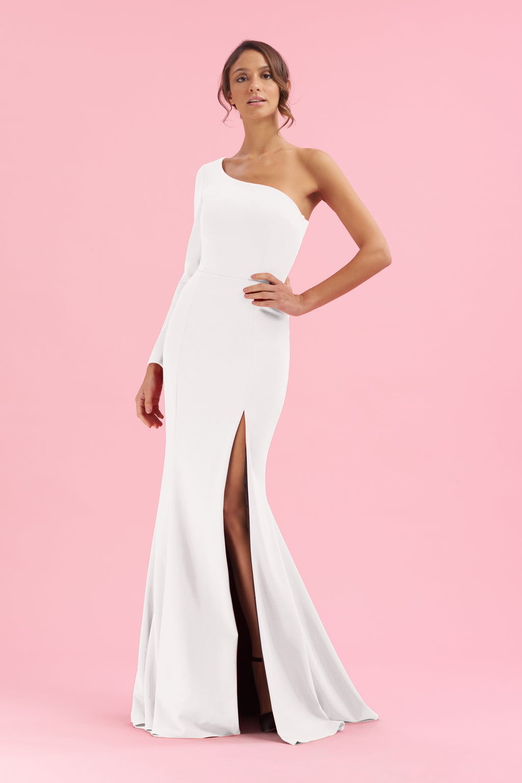 Biarritz One Shoulder Gown