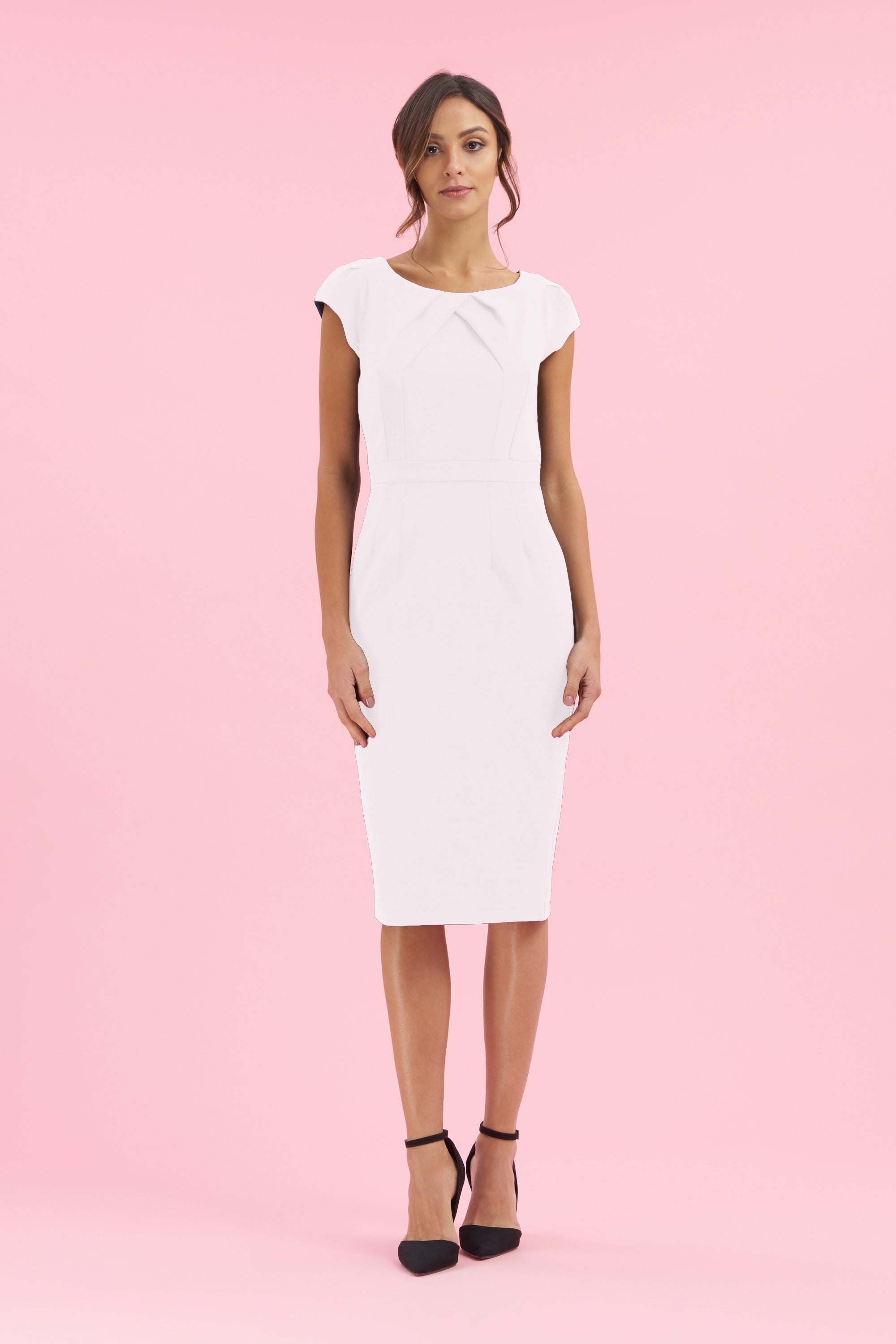 Layla Cap Sleeve Pencil Dress