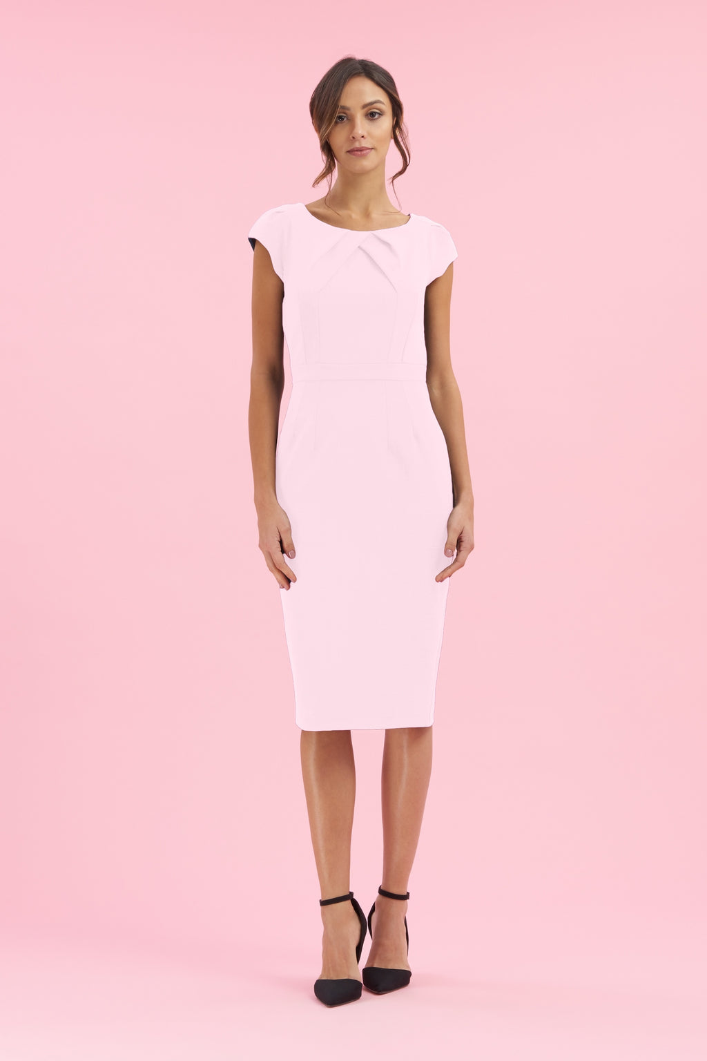 Layla Cap Sleeve Pencil Dress