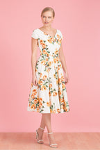 Hourglass VINTAGE Rose Swing Dress