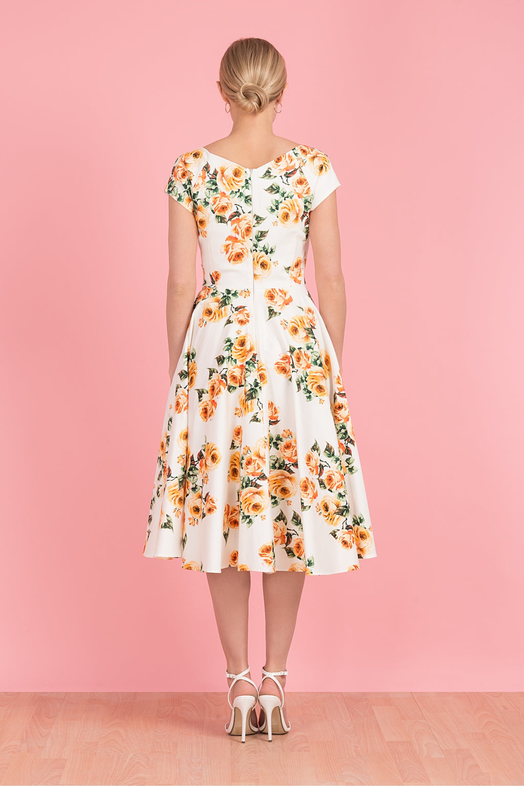 Hourglass VINTAGE Rose Swing Dress