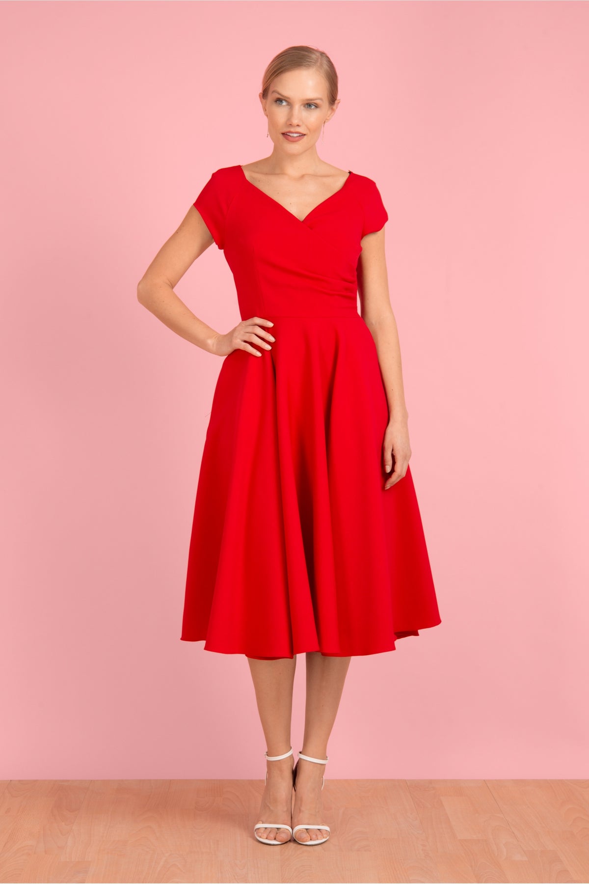 Hourglass Swing Dress