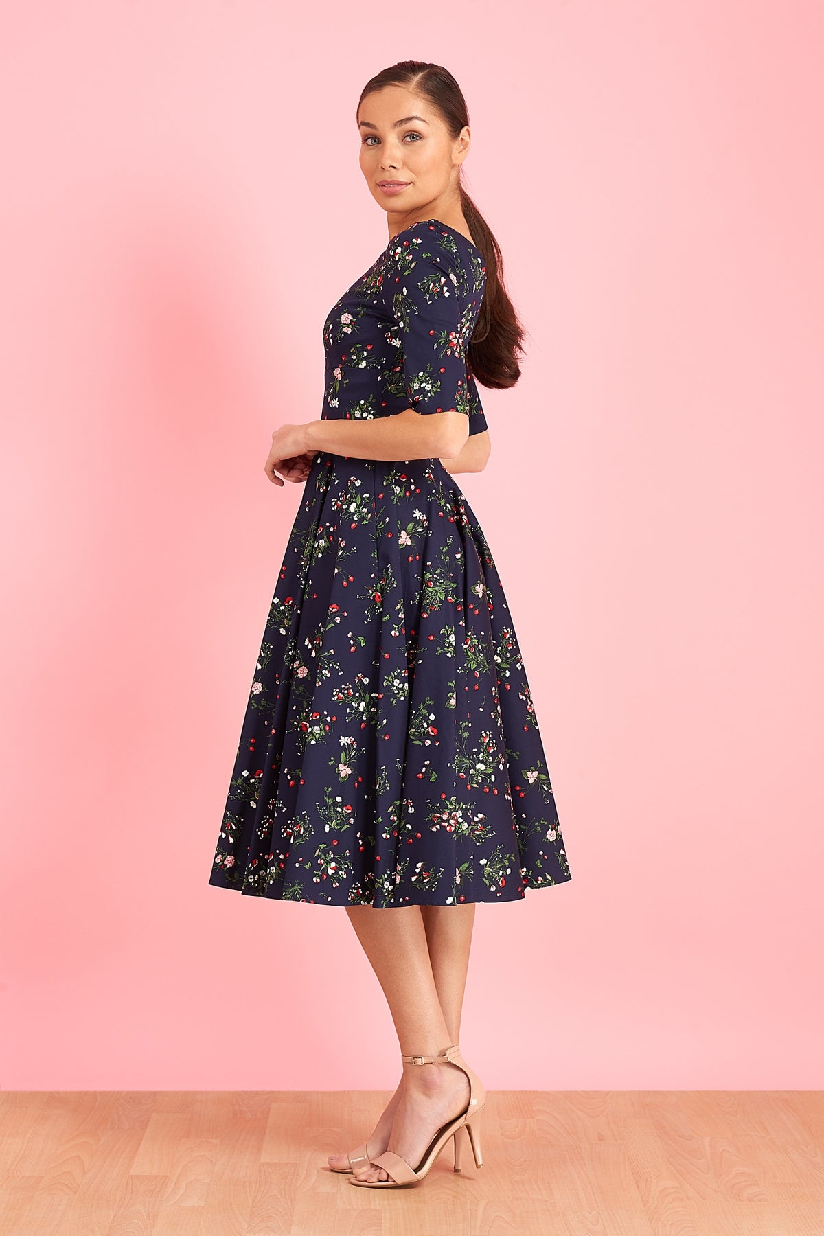 Hepburn Valencia Swing Dress