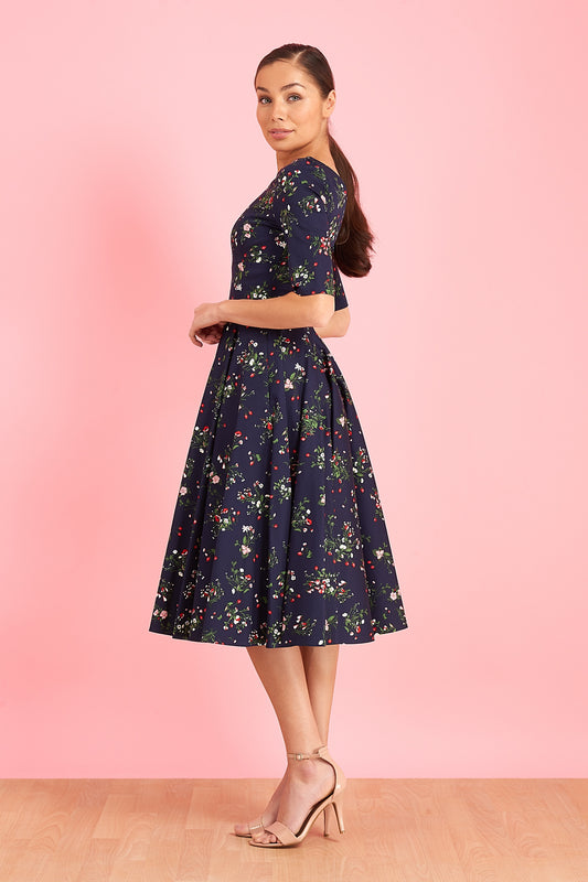 Hepburn Valencia Swing Dress