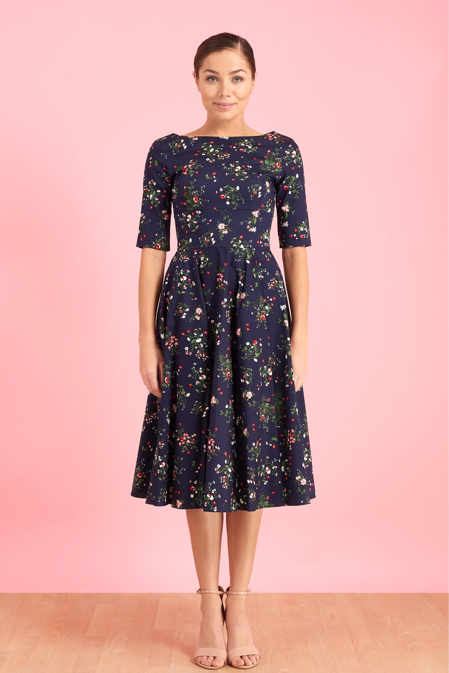 Hepburn Valencia Swing Dress
