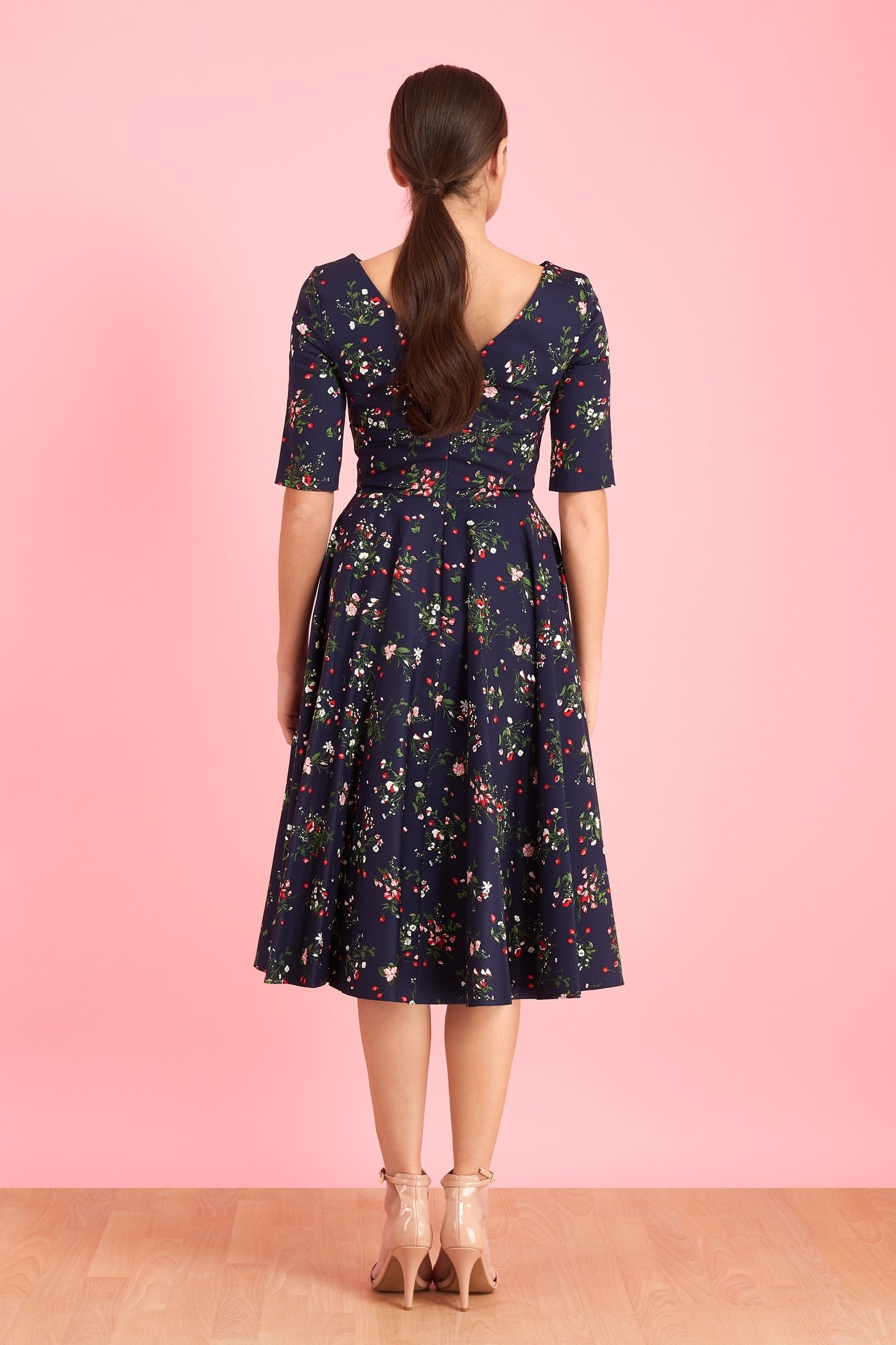 Hepburn Valencia Swing Dress