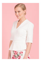 Myla Mid Sleeve Peplum Top