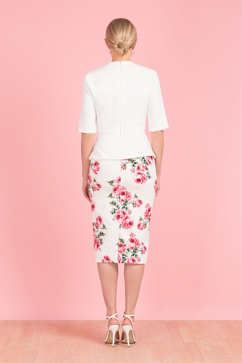 Myla Mid Sleeve Peplum Top