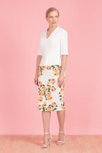 Myla Mid Sleeve Peplum Top