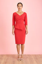 Hourglass Peplum Dress