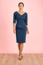 Hourglass Peplum Dress