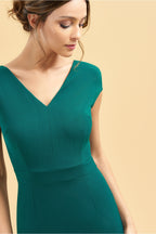 Katya Cap Sleeve Midi Dress