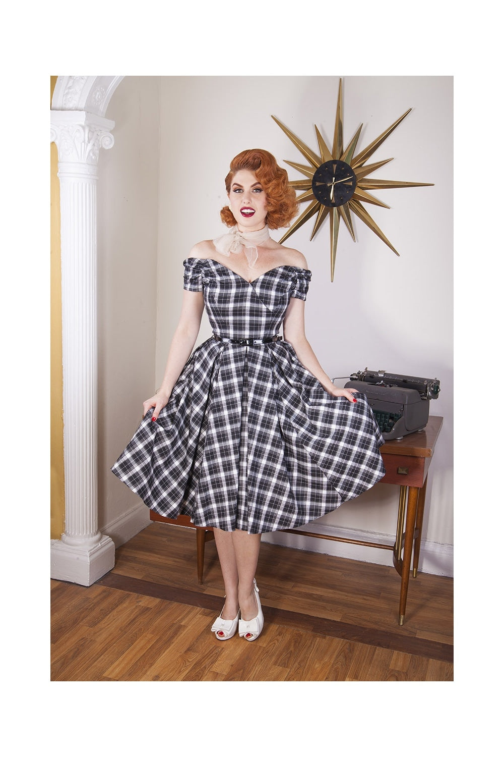 Fatale Tartan Prom Dress