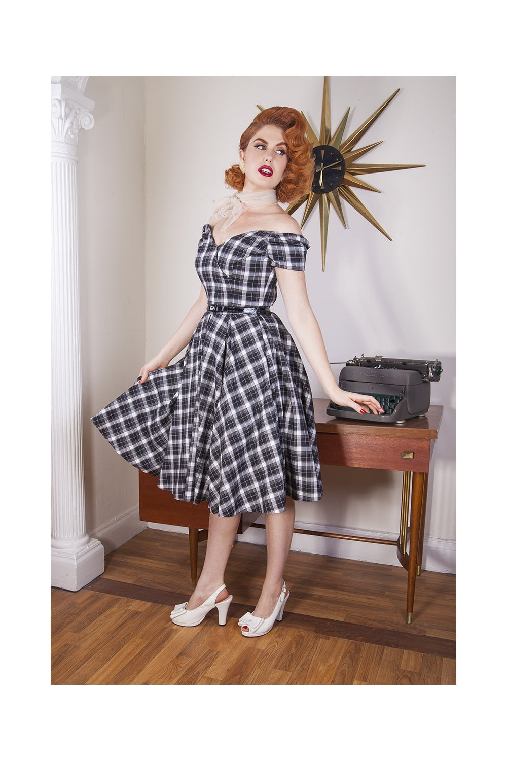Fatale Tartan Prom Dress