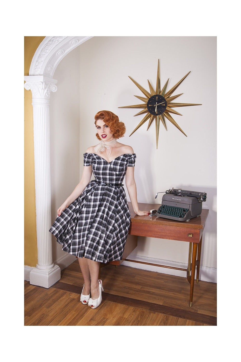 Fatale Tartan Prom Dress