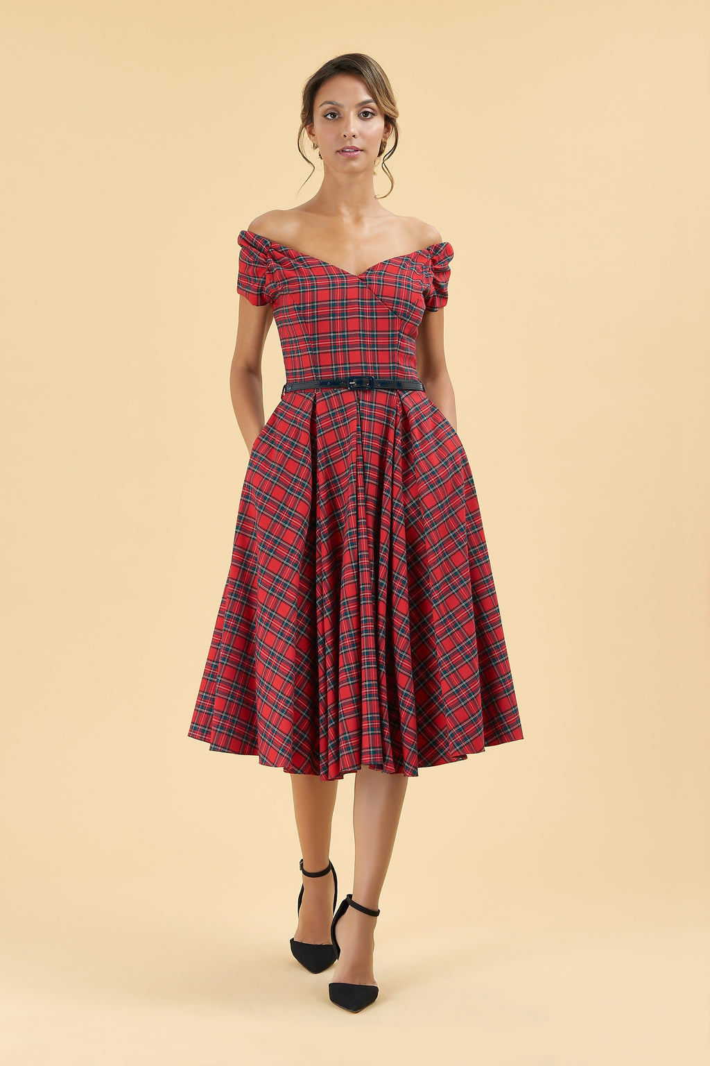 Fatale Tartan Prom Dress