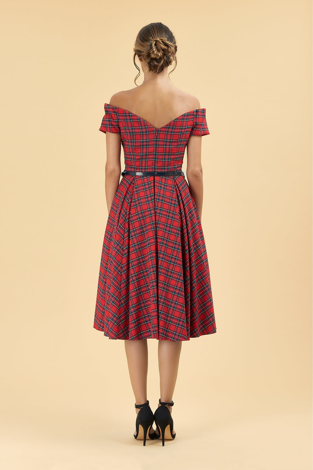 Fatale Tartan Prom Dress