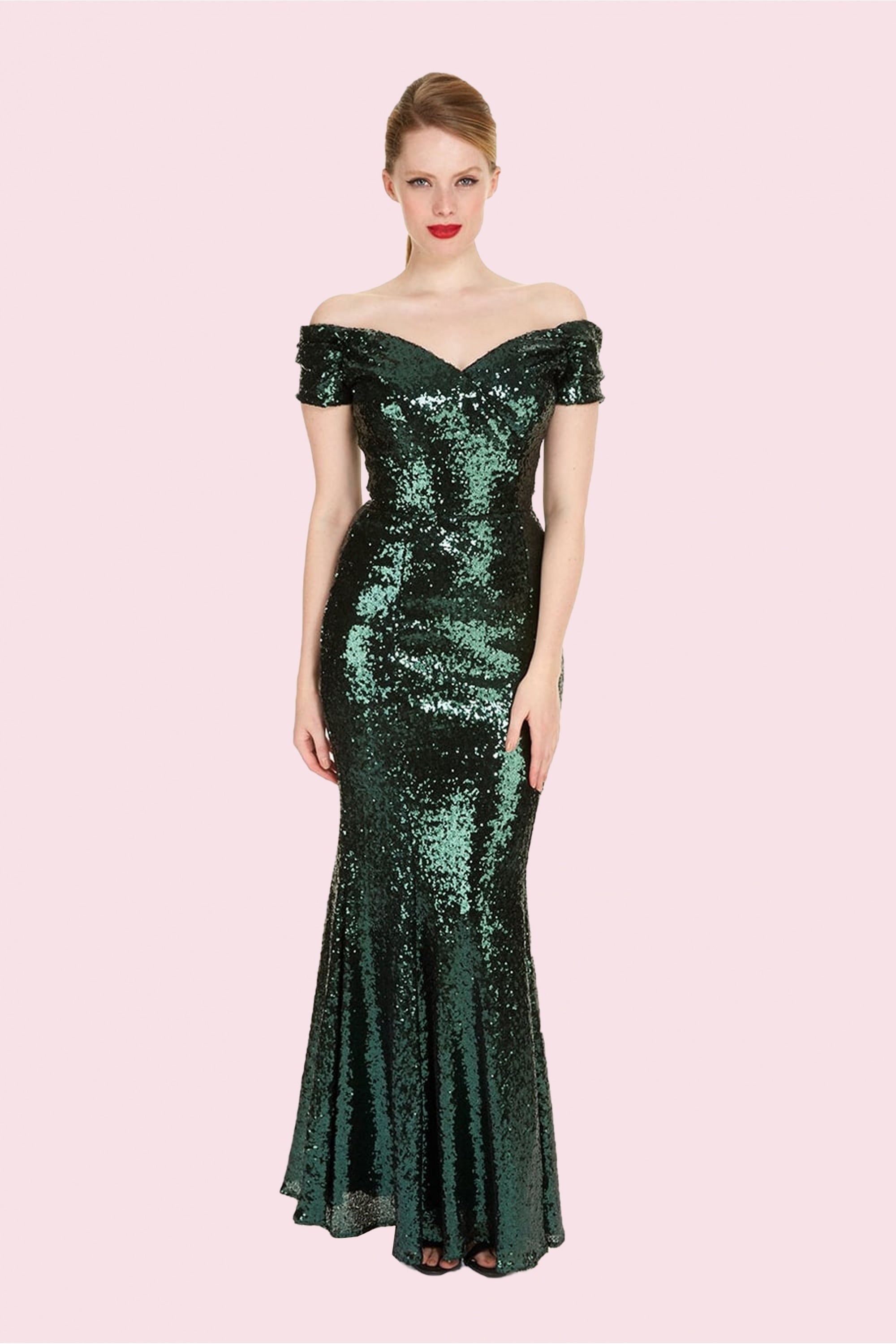Fatale Sequin Gown