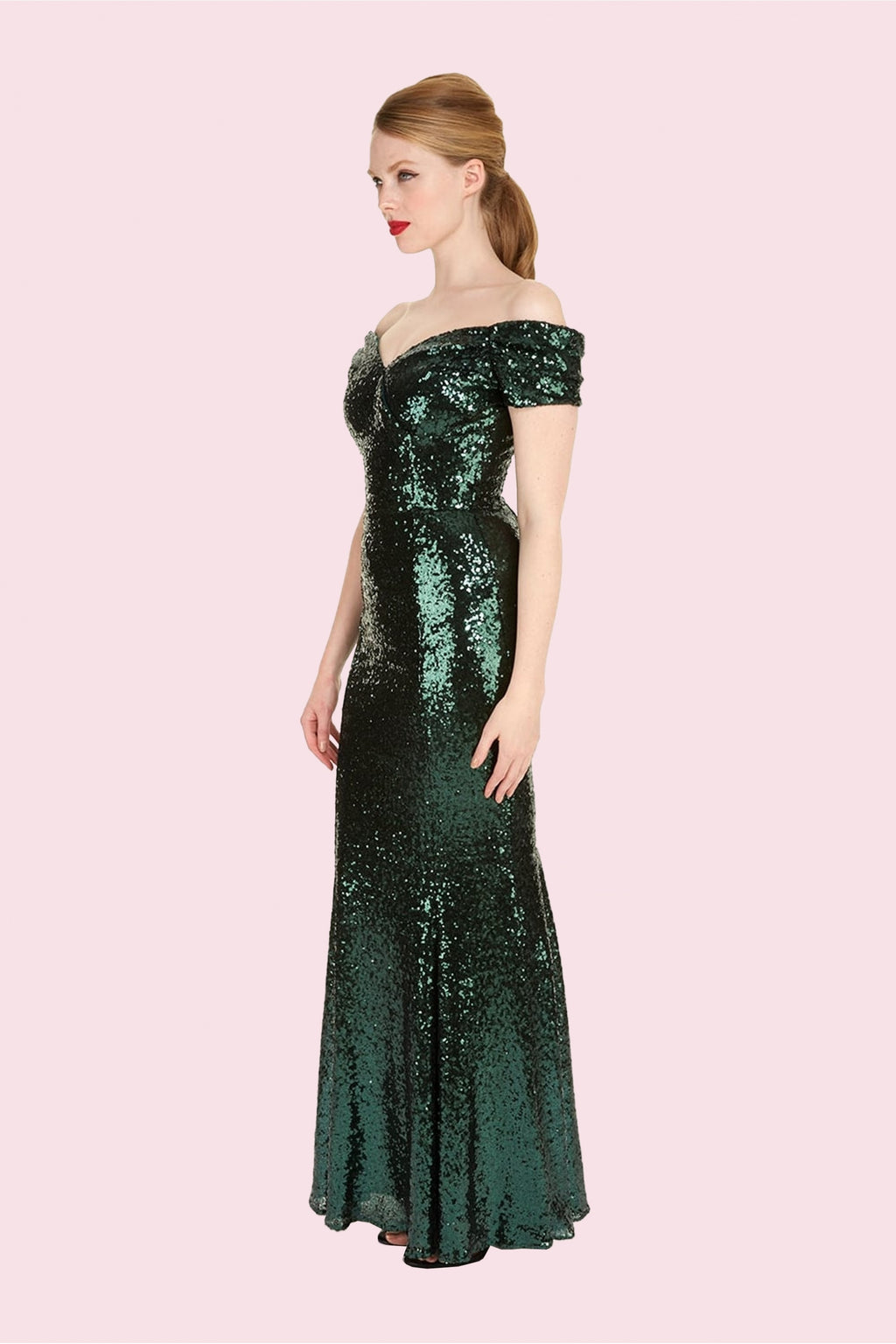 Fatale Sequin Gown