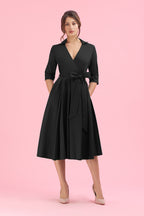 Taylor 1950's Wrap Dress