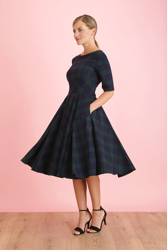 Hepburn Tartan Signature Dress
