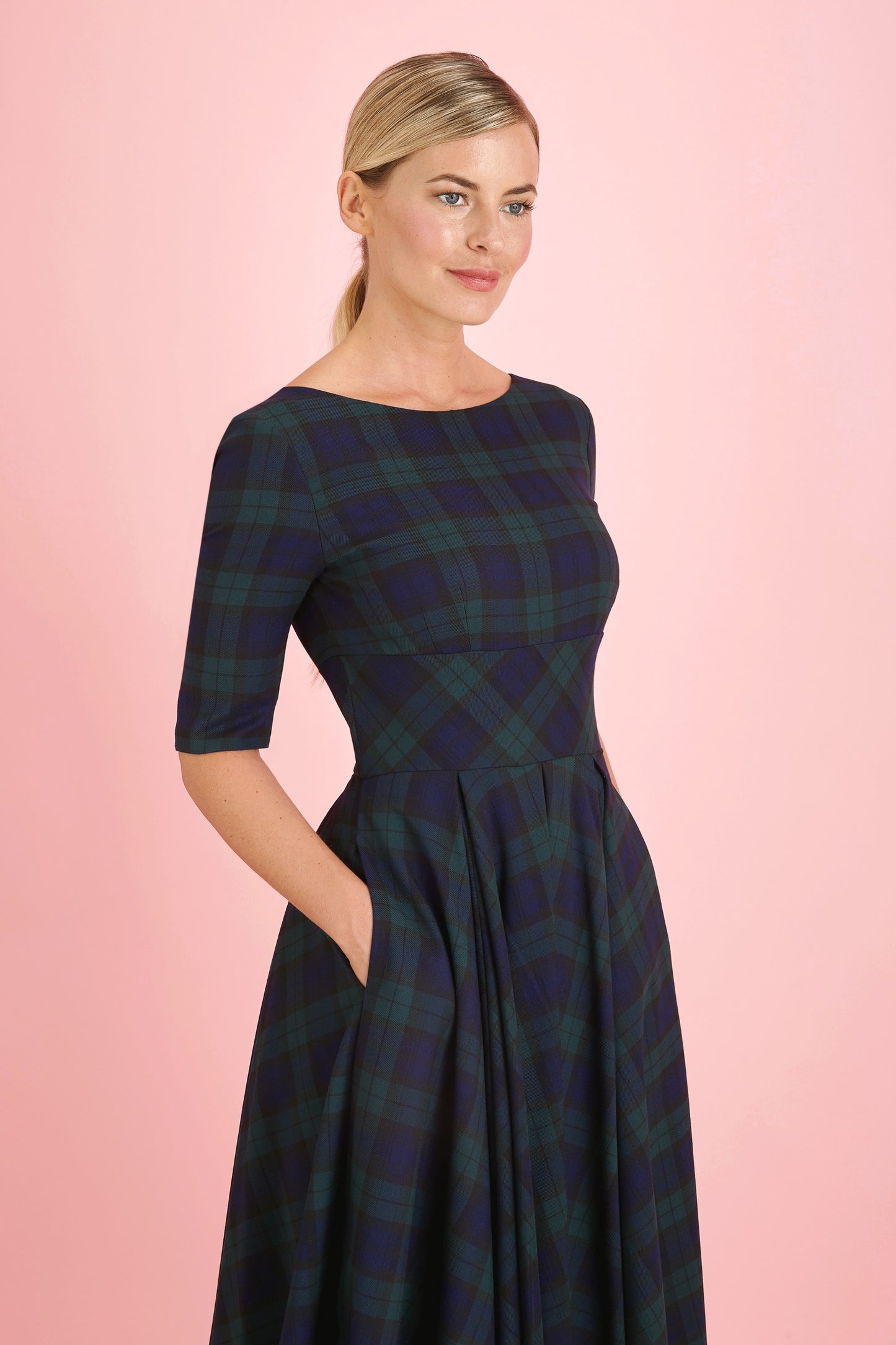 Hepburn Tartan Signature Dress