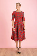 Hepburn Tartan Signature Dress