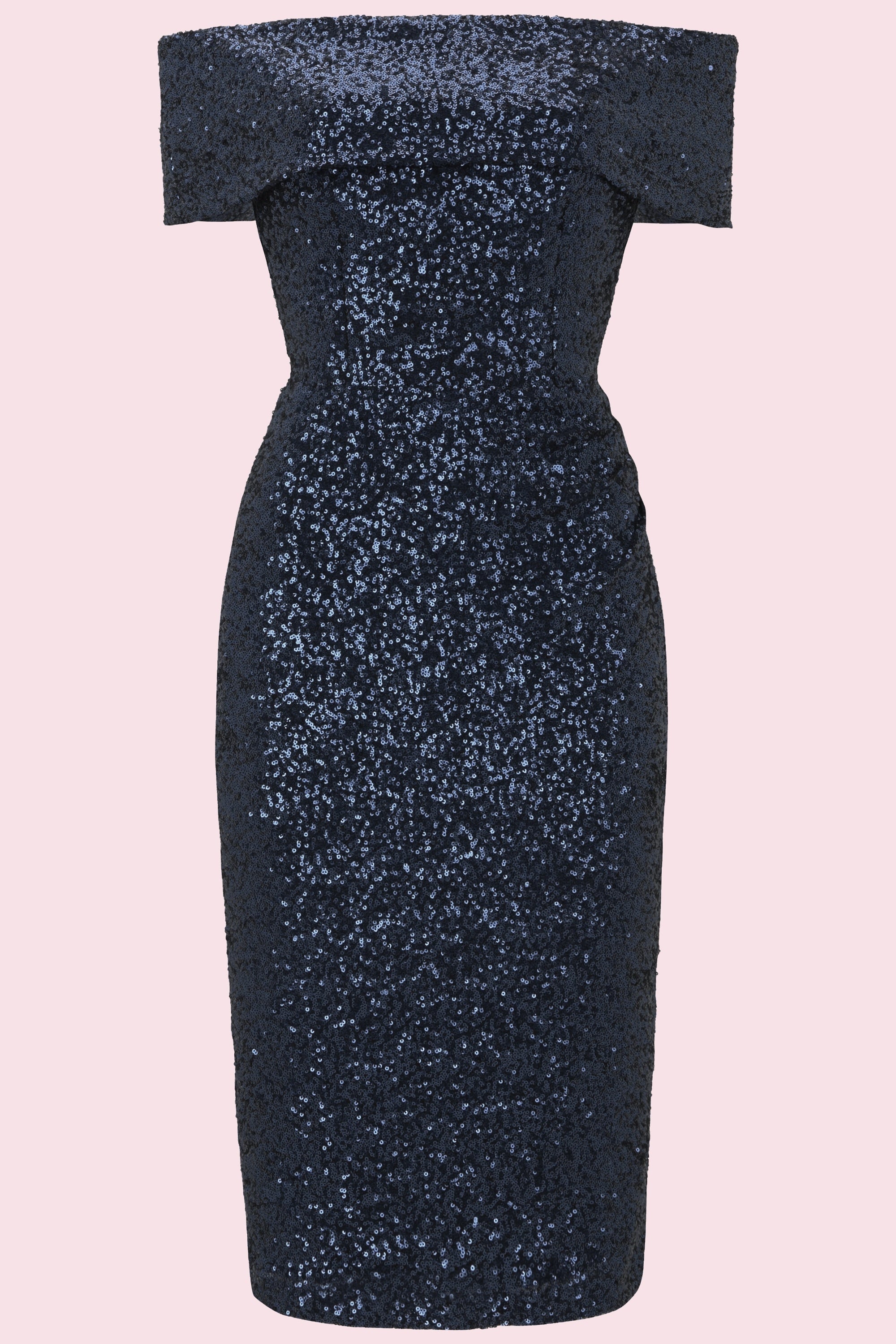 Dani Sequin Bardot Pencil Dress The Pretty Dress Company Dani Sequin Bardot Pencil Dress The Pretty Dress Company