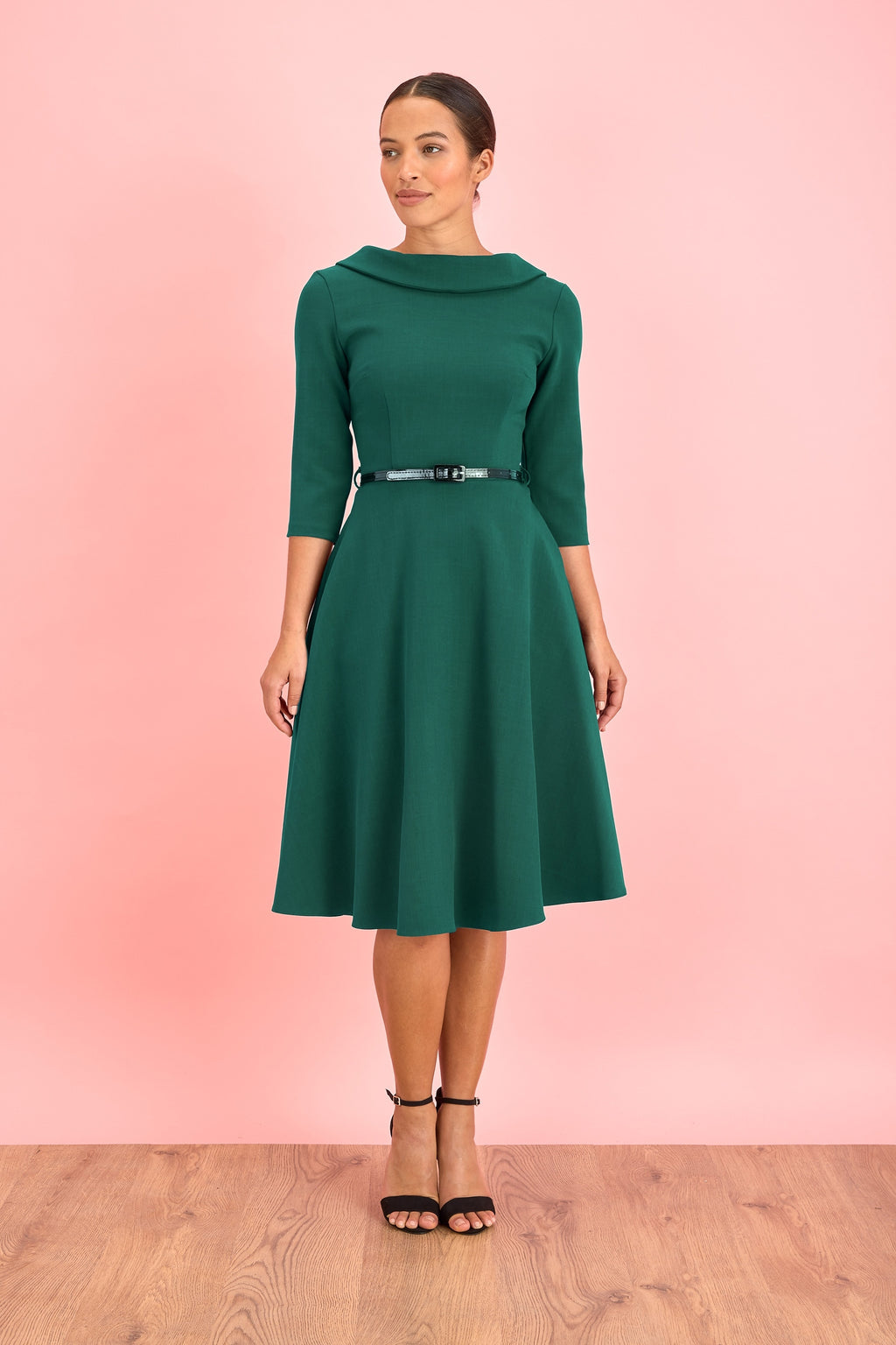 Grace Fit & Flare Swing Dress
