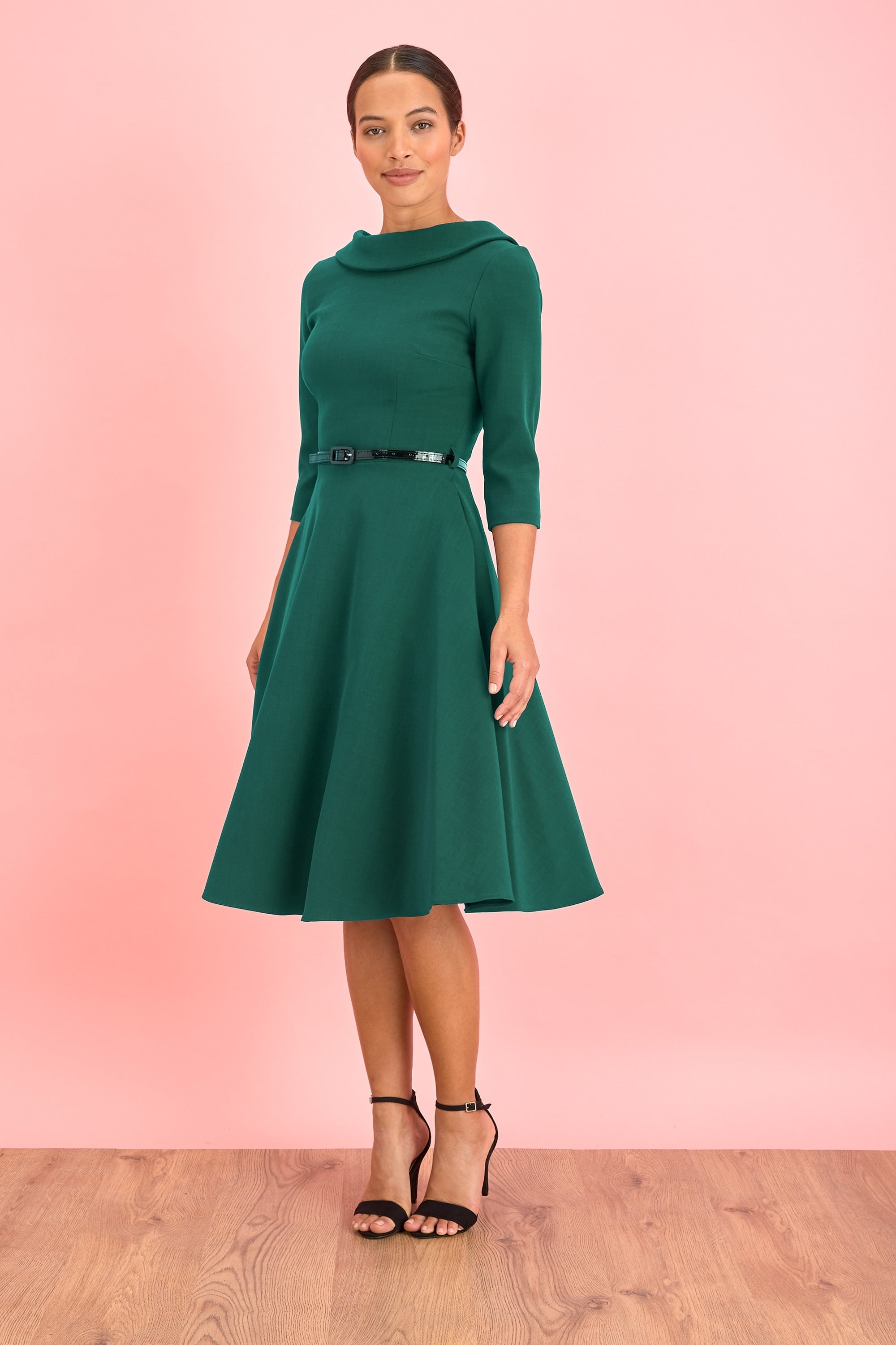 Grace Fit & Flare Swing Dress