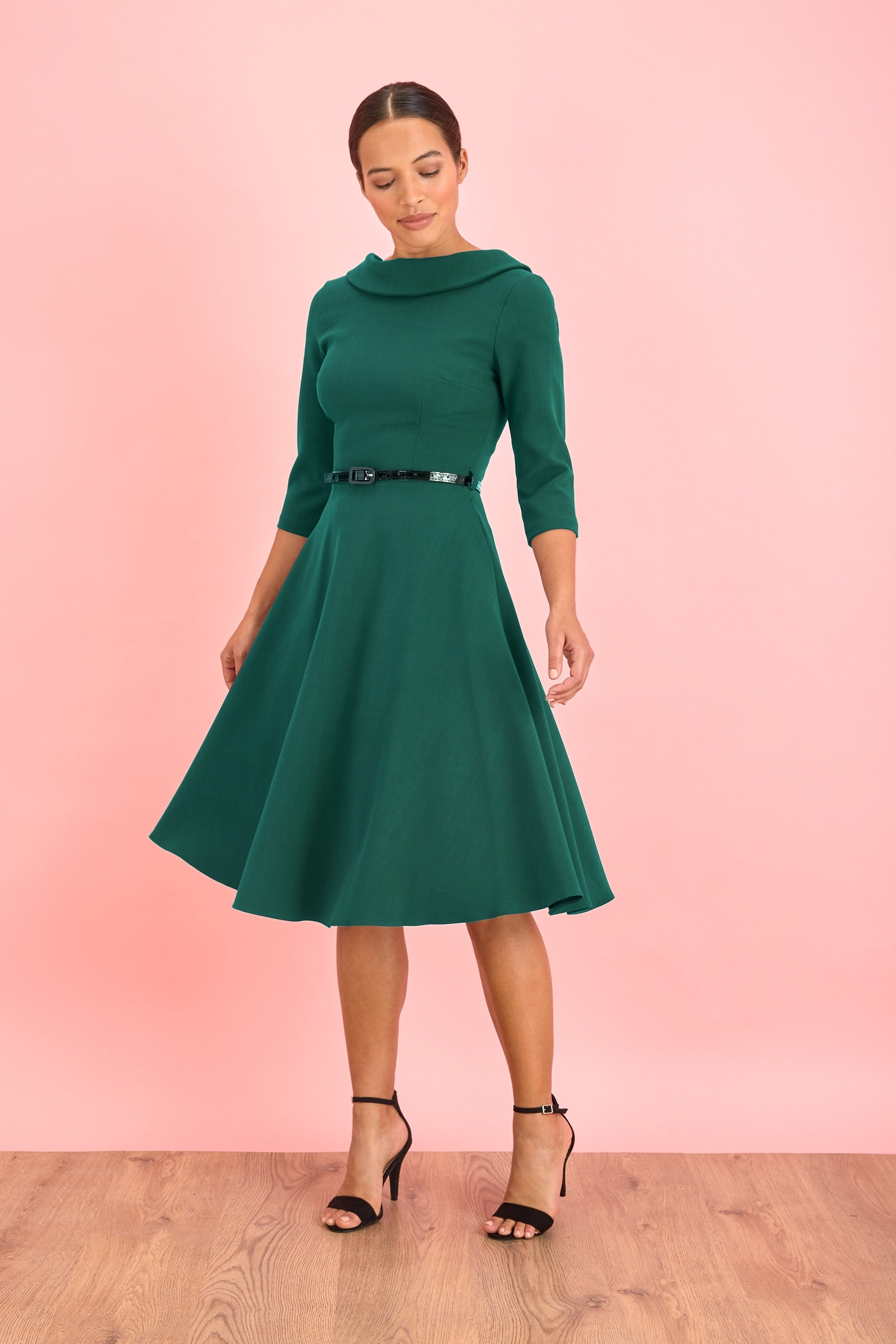 Grace Fit & Flare Swing Dress