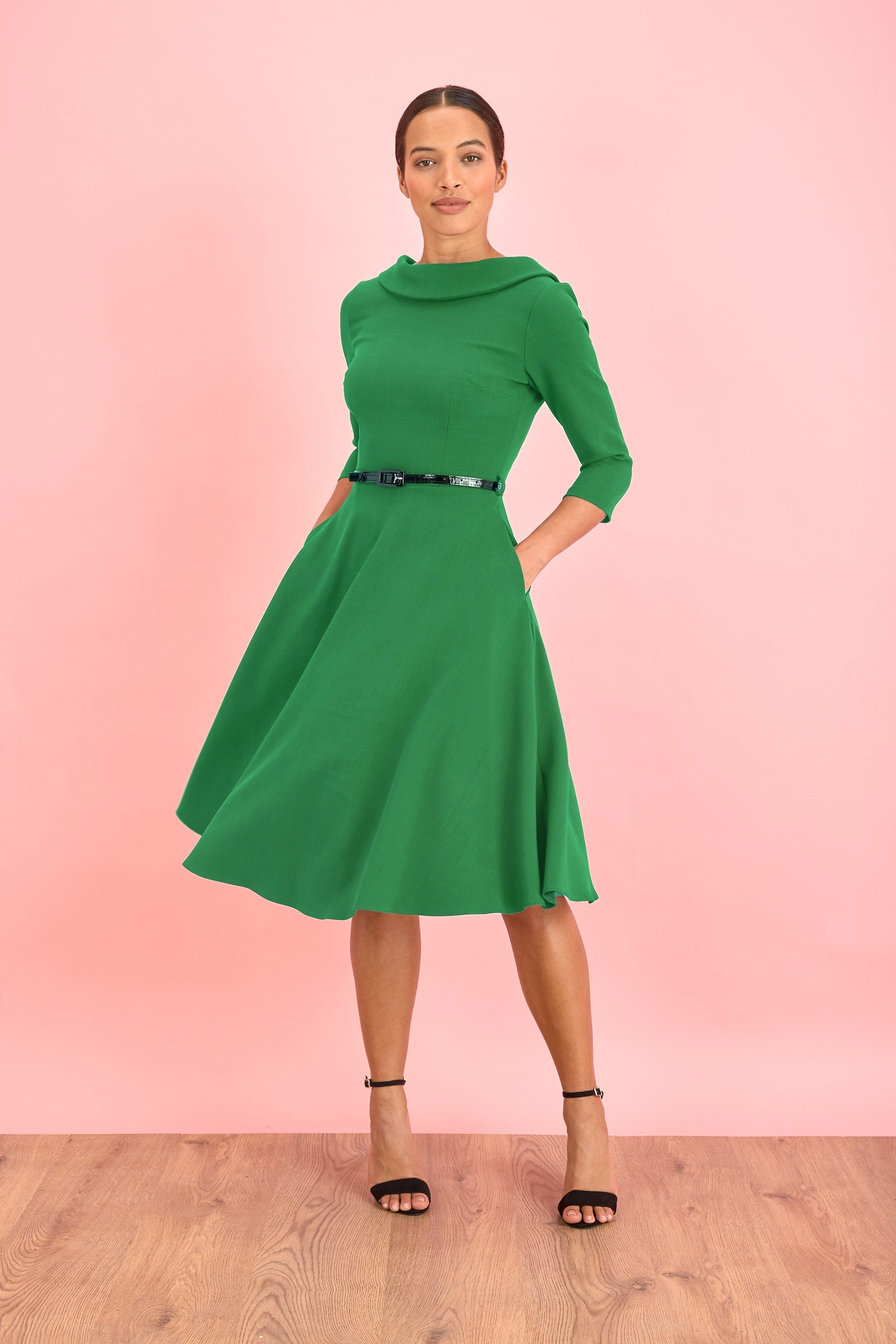 Grace Fit & Flare Swing Dress