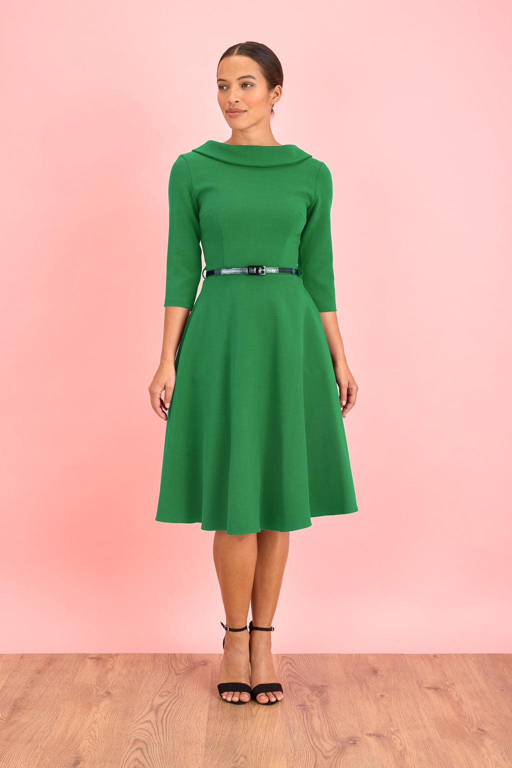 Grace Fit & Flare Swing Dress